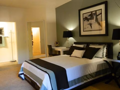 bedroom at San Cierra Apartments