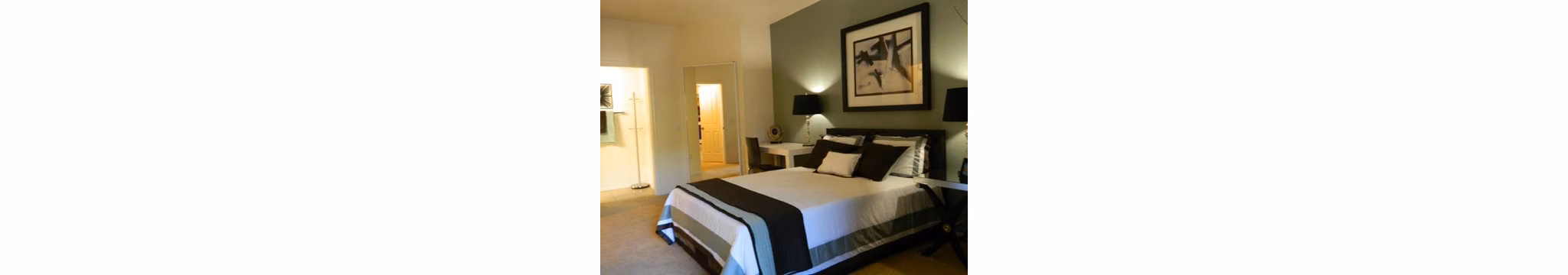 bedroom at San Cierra Apartments