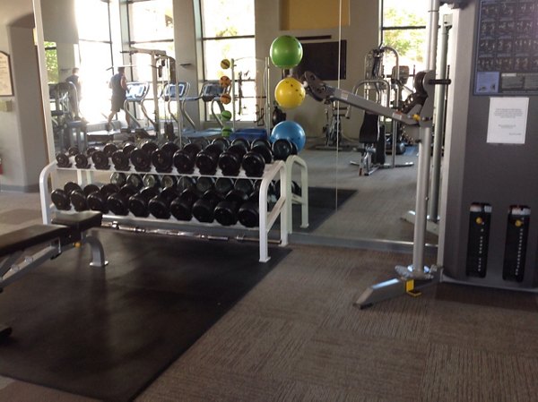 fitness center at San Cierra Apartments