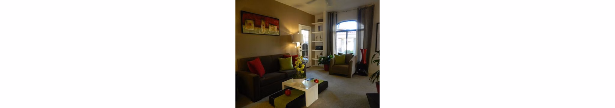 living room at San Cierra Apartments