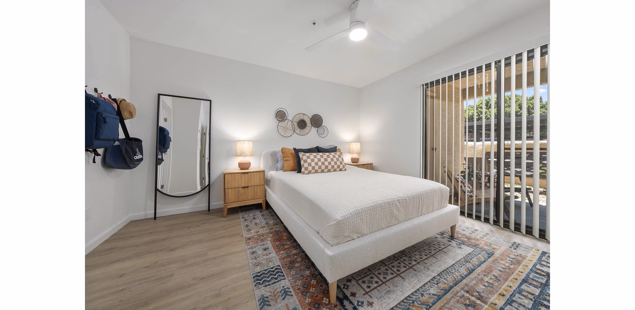 Bedroom at Caldera Apartments