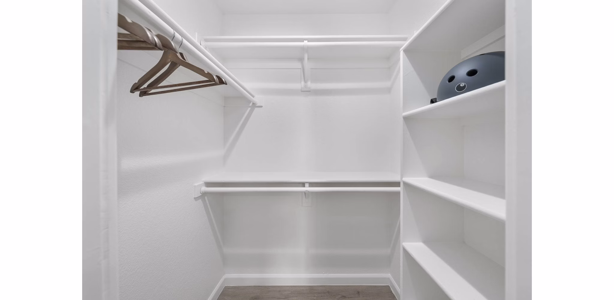 Closet at Caldera Apartments