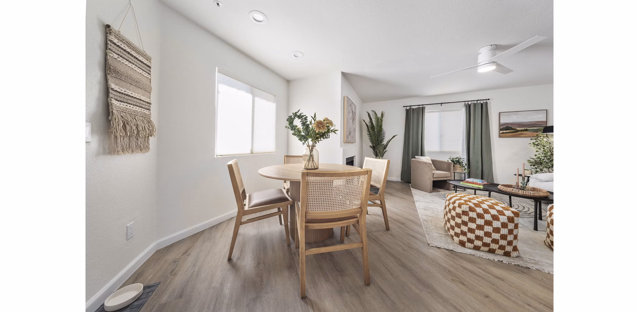 Dining Room at Caldera Apartments