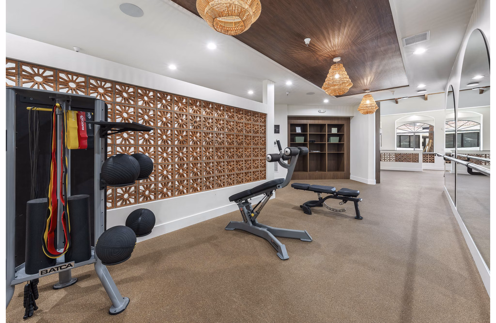 Fitness Center at Caldera Apartments