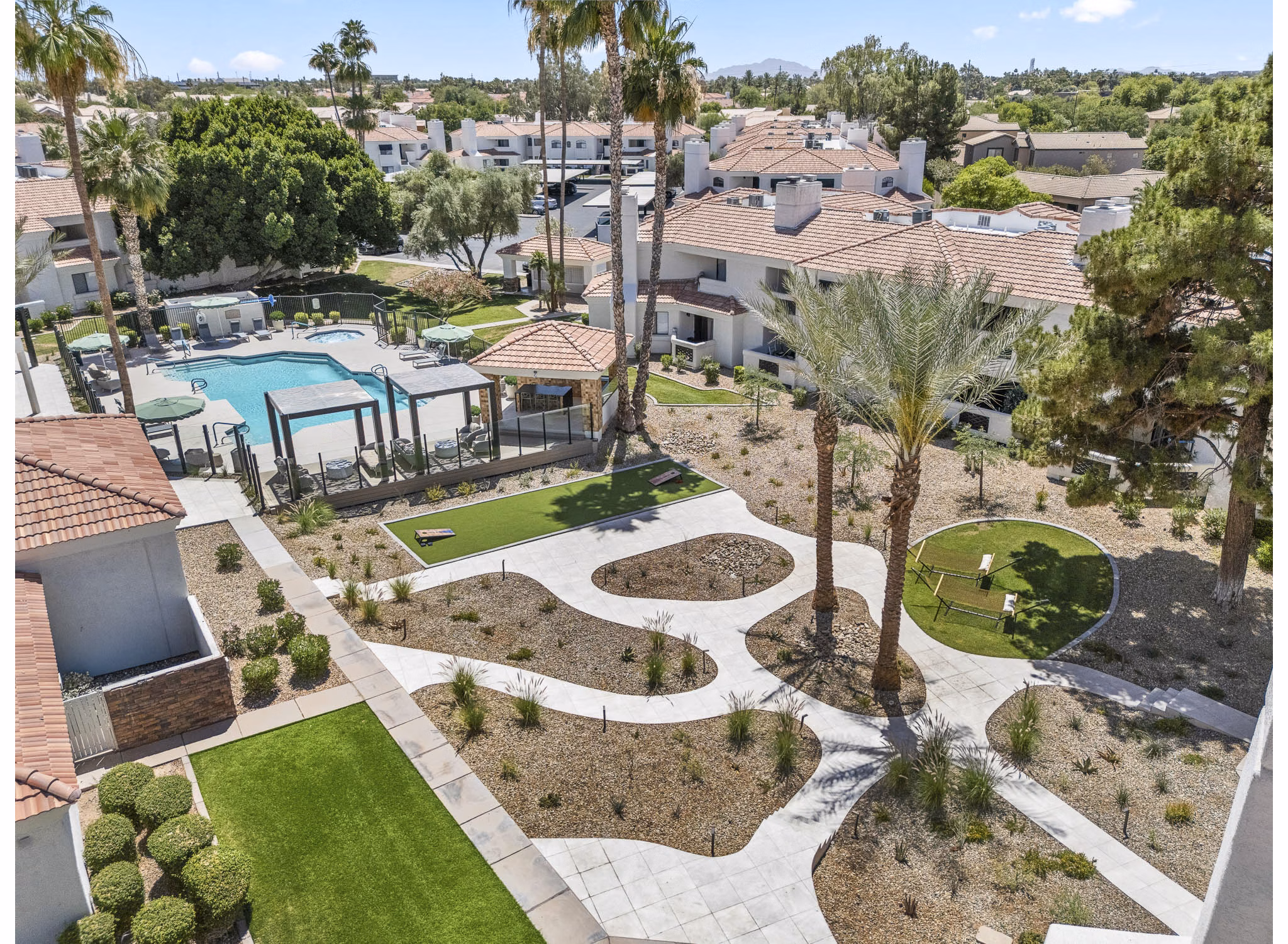 Recreational Area at Caldera Apartments