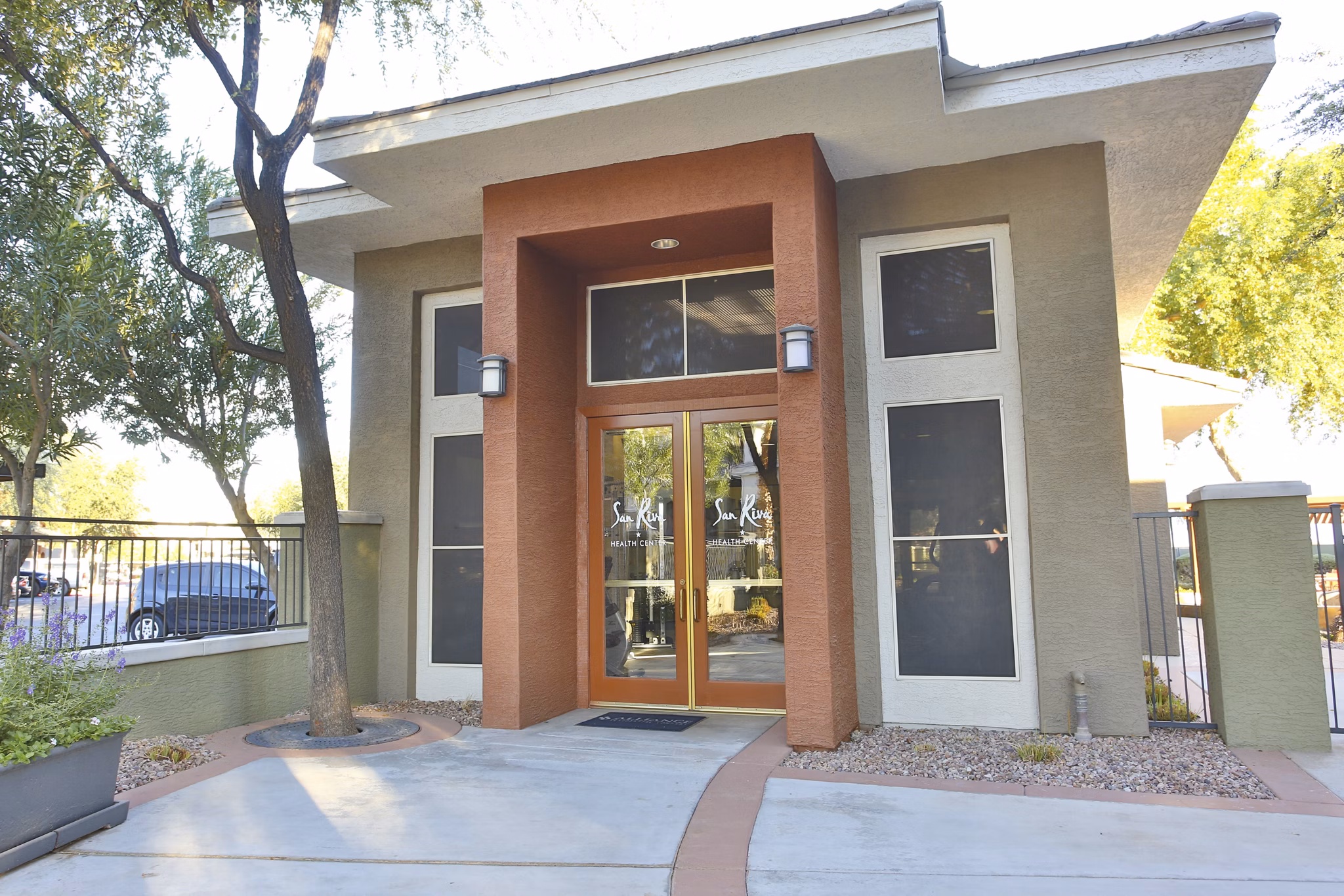 building at San Riva At The Foothills Apartments