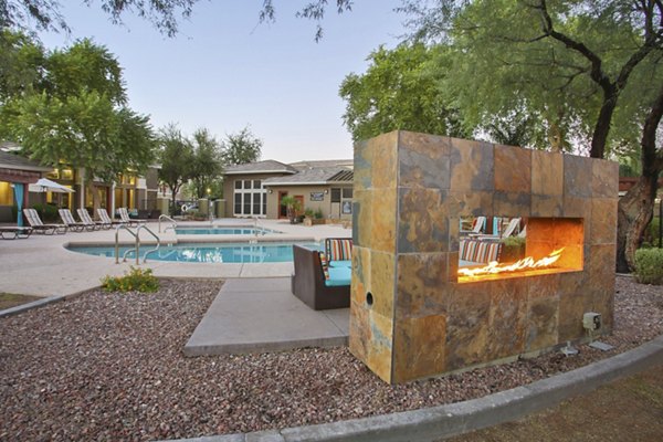 pool at San Riva At The Foothills Apartments