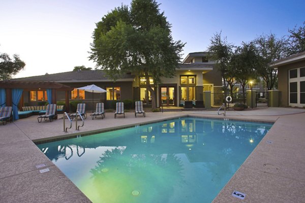 pool at San Riva At The Foothills Apartments