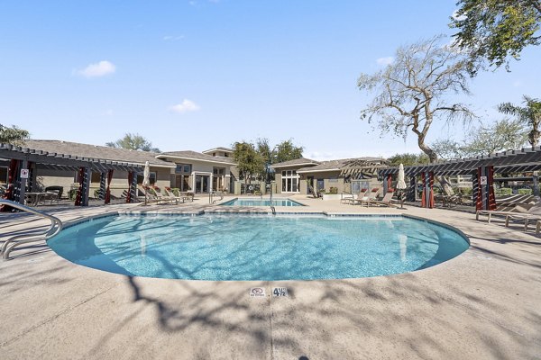 pool at San Riva At The Foothills Apartments