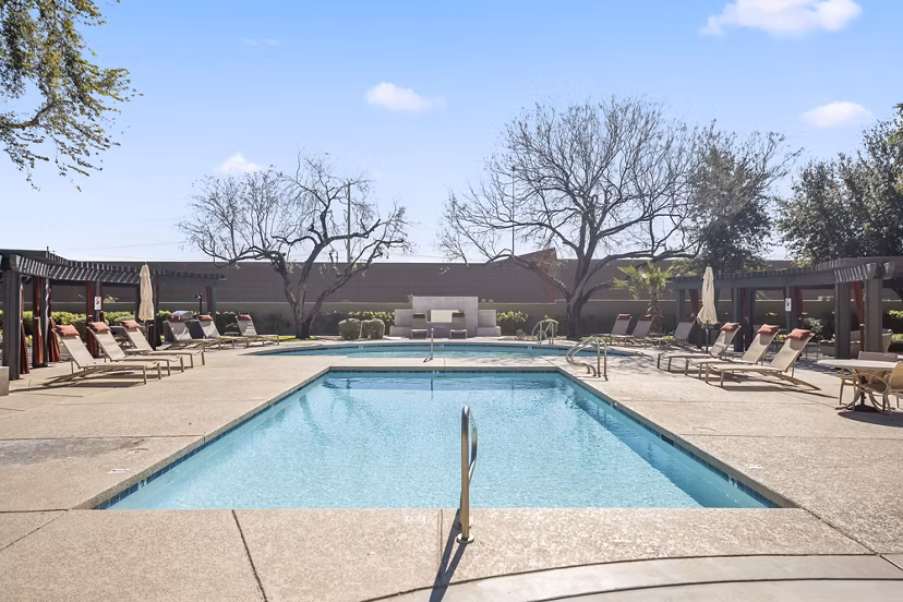 pool at San Riva At The Foothills Apartments