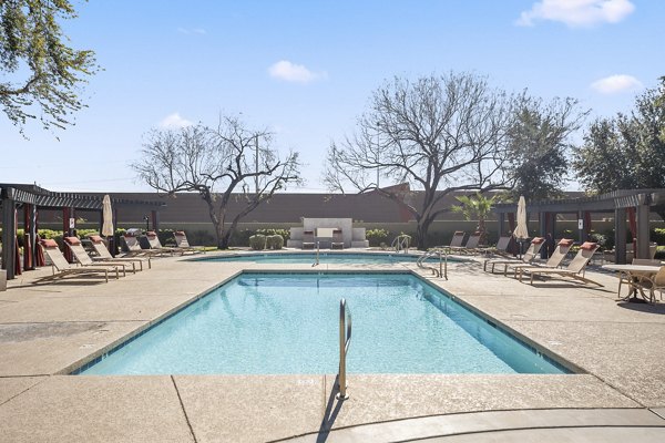 pool at San Riva At The Foothills Apartments