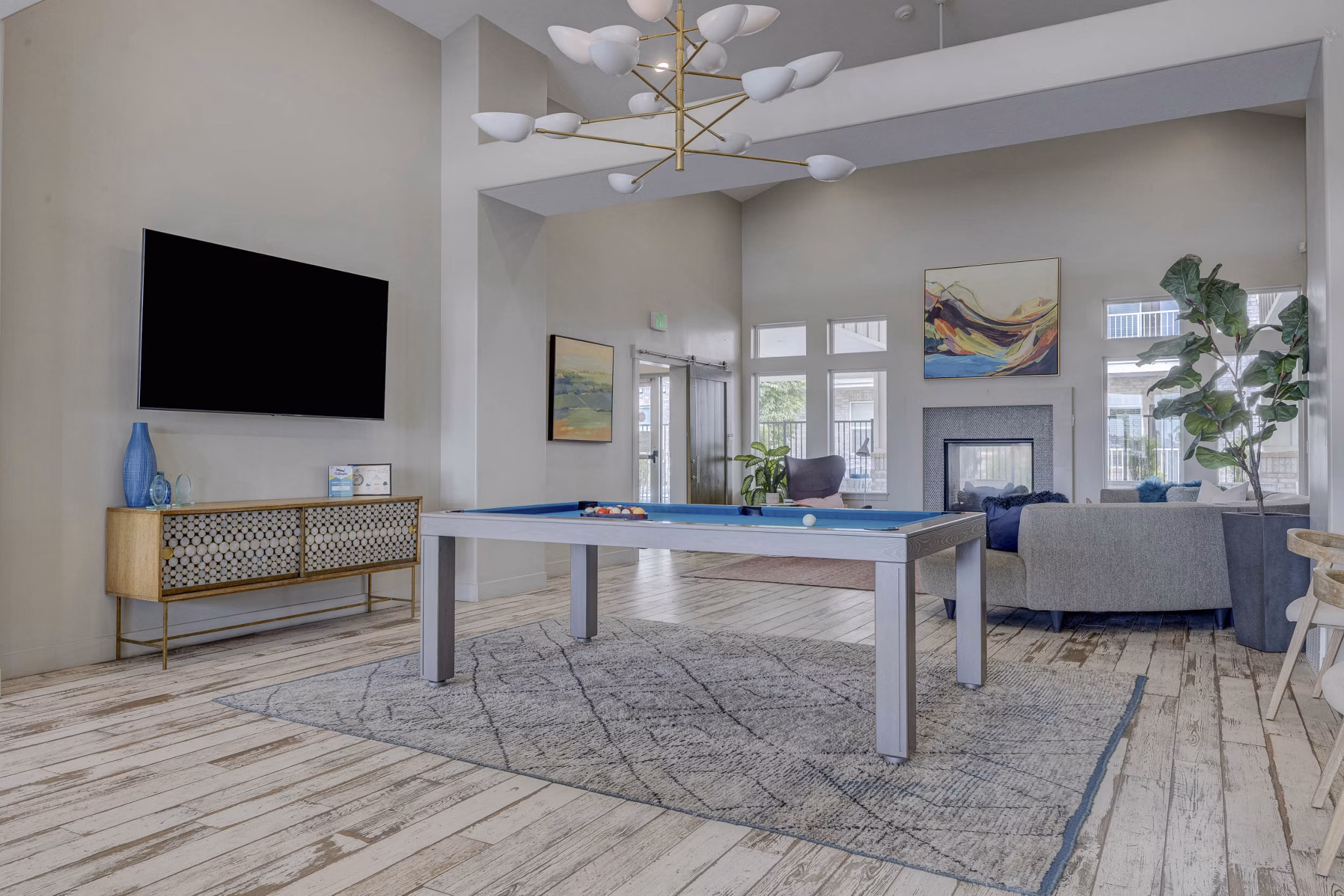 clubhouse at Bria Apartments