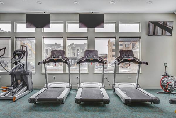 fitness center at Bria Apartments