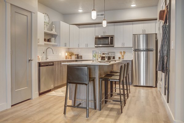 kitchen at Bria Apartments