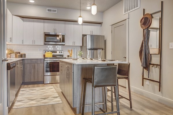 kitchen at Bria Apartments