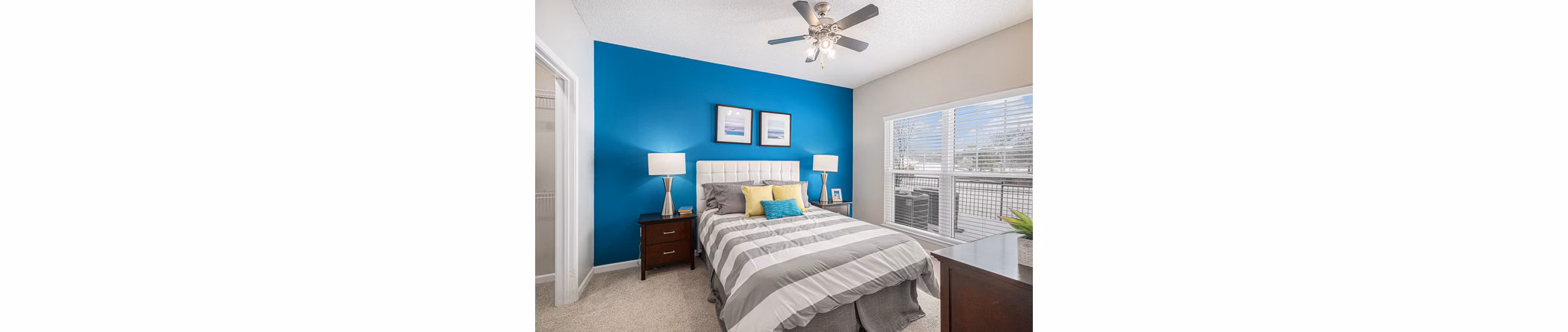 bedroom at The Fairways At Raccoon Creek Apartments