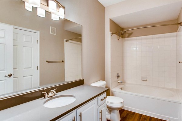 bathroom at Mountain Gate Apartments