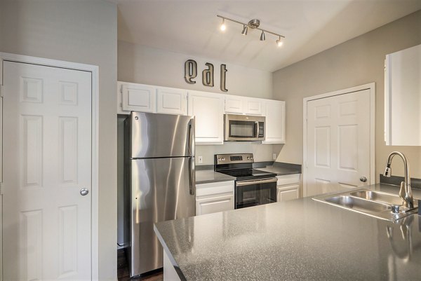 kitchen at Mountain Gate Apartments