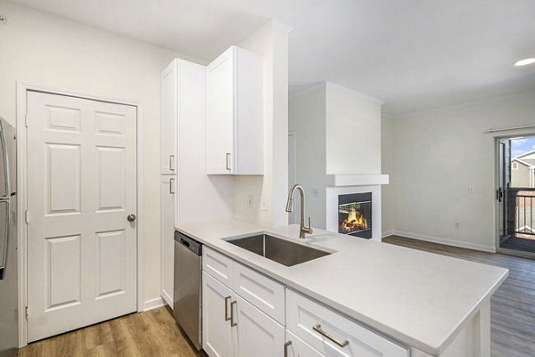 kitchen at Mountain Gate Apartments