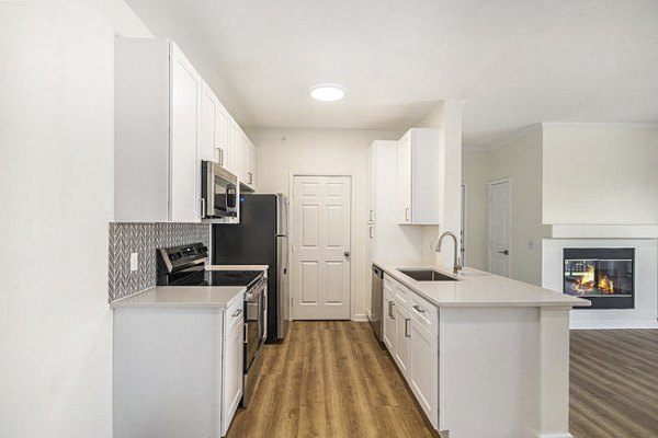 kitchen at Mountain Gate Apartments