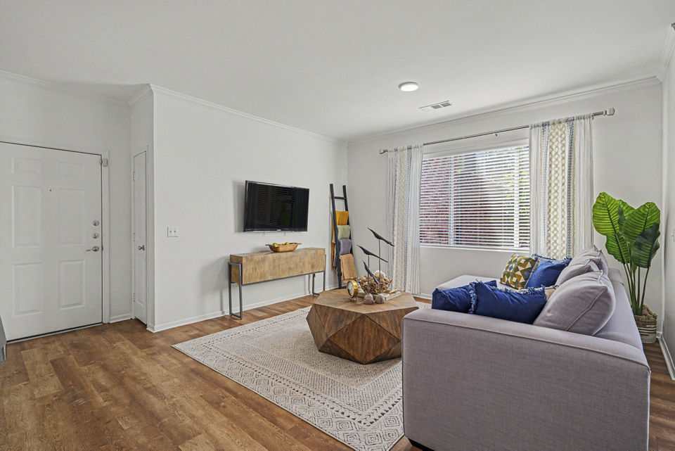 living room at Mountain Gate Apartments