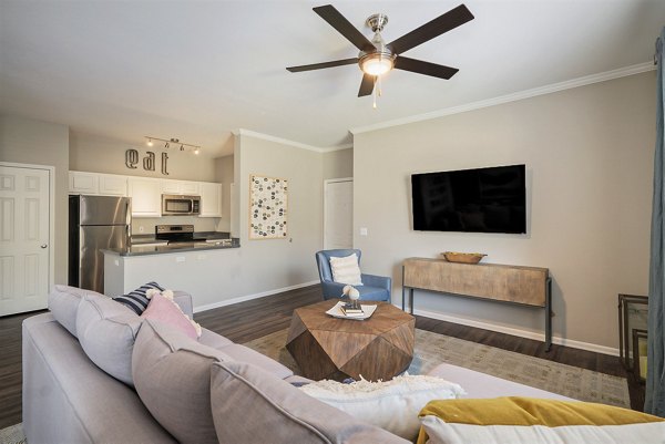 living room at Mountain Gate Apartments