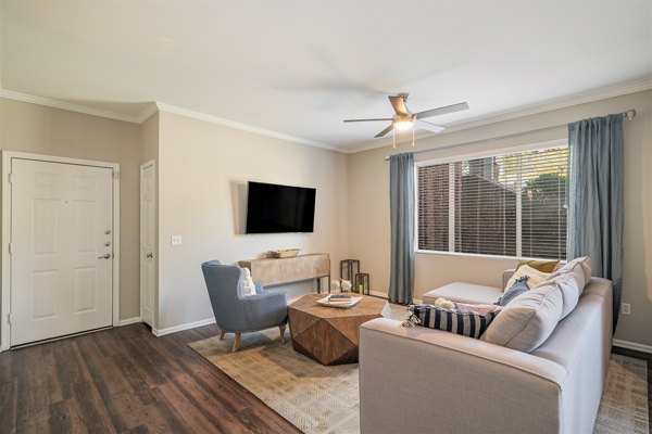 living room at Mountain Gate Apartments