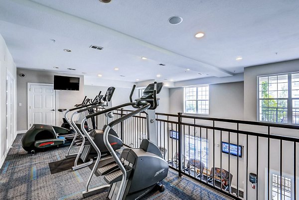 fitness center at Viridian Apartments