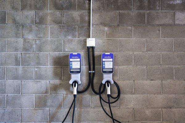 Car Charging Station at LINQ Midtown Apartments