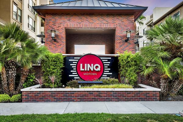 signage at LINQ Midtown Apartments