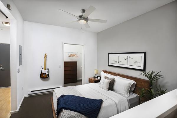 bedroom at Leva on Market Apartments