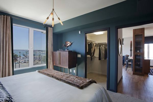bedroom at Broadstone Little Italy Apartments