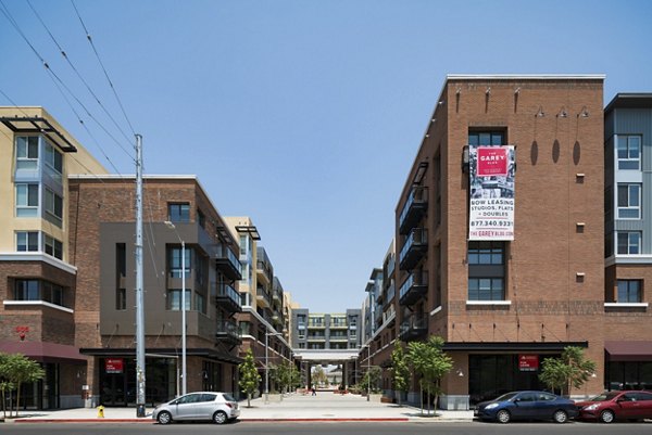 exterior at Garey Building Apartments