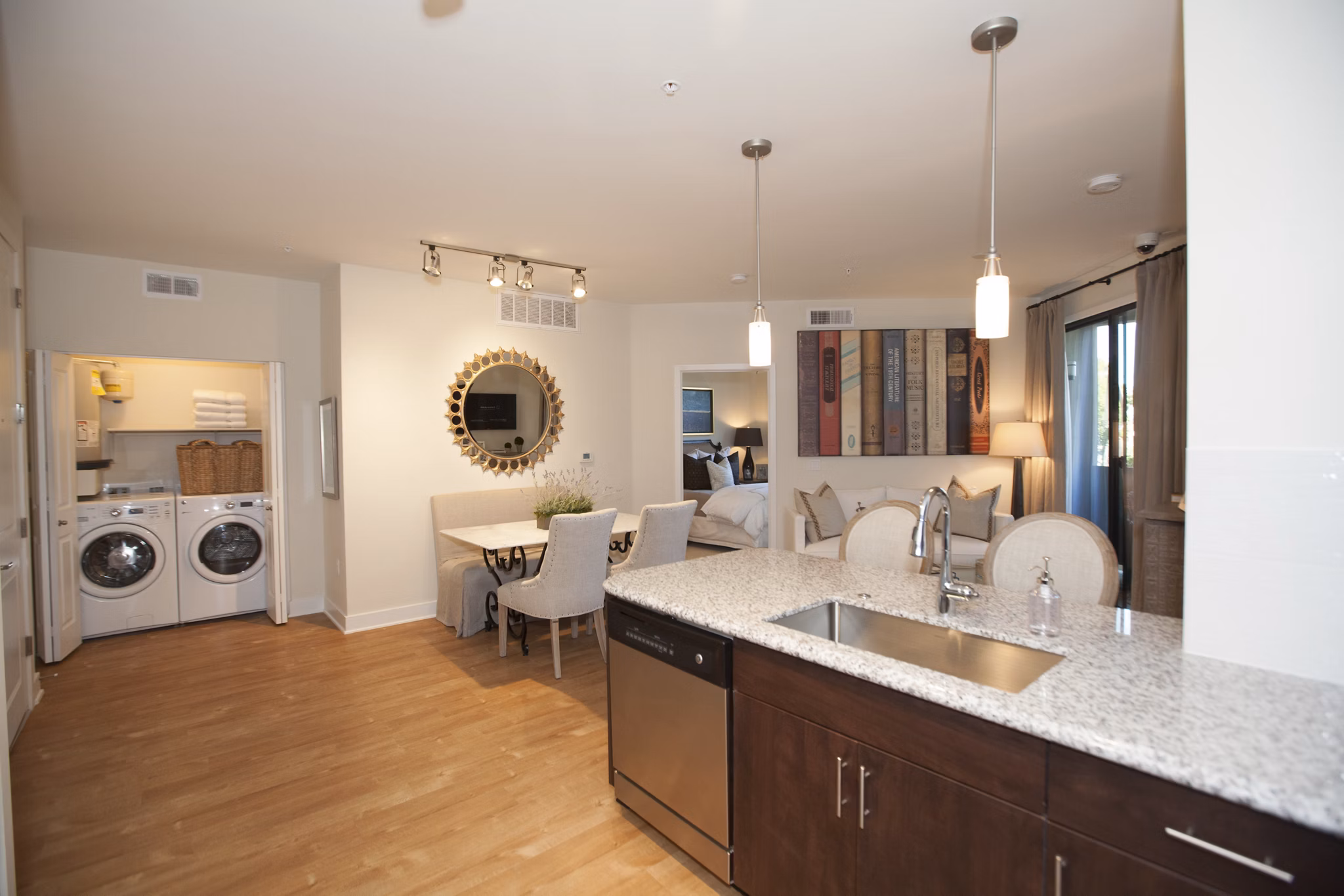 kitchen at The Lincoln Scottsdale Apartments