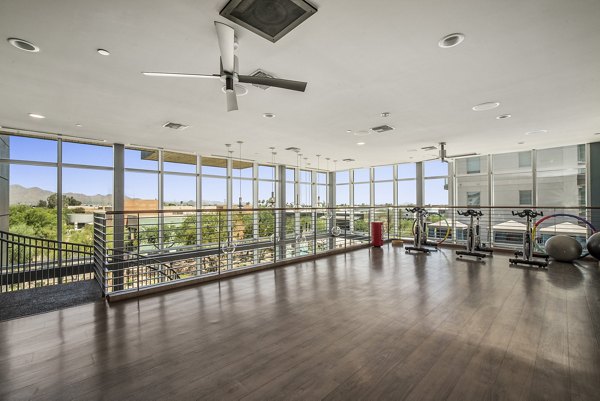 fitness center at Broadstone Scottsdale Quarter Apartments