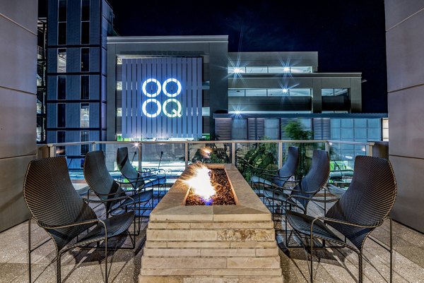 fire pit/patio at Broadstone Scottsdale Quarter Apartments