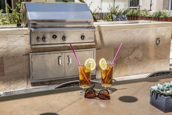 grill area at Broadstone Scottsdale Quarter Apartments