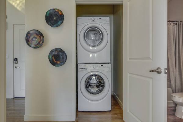 laundry room at Encore Apartments