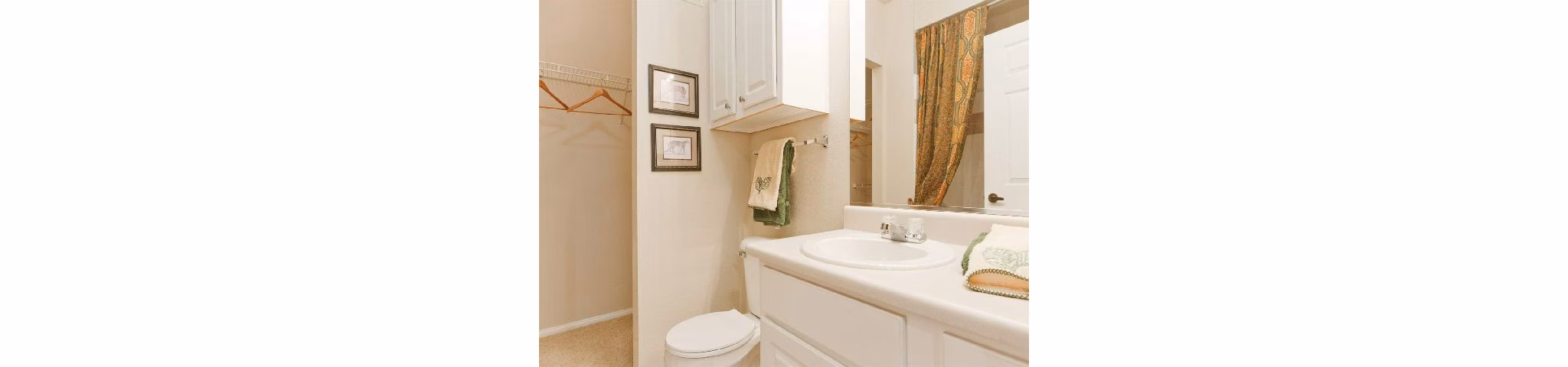 bathroom at Jefferson at Carmel Mountain Ranch Apartments
