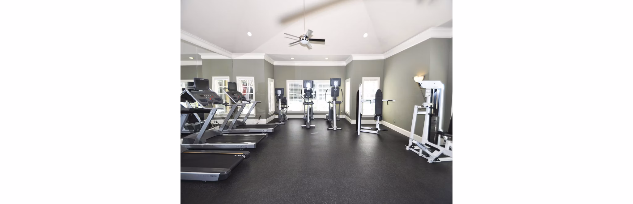 fitness center at Jefferson at Carmel Mountain Ranch Apartments