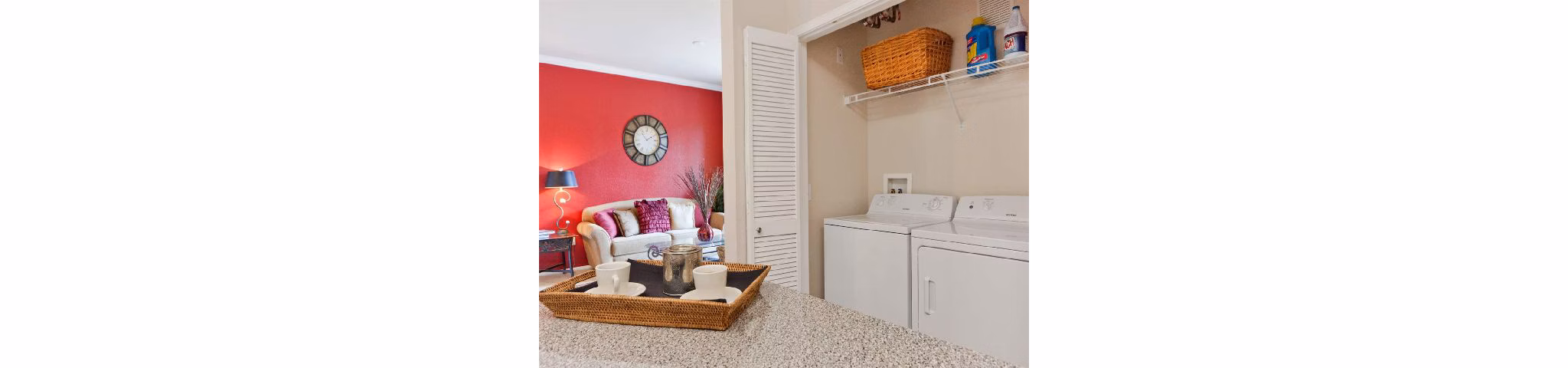 laundry room at Jefferson at Carmel Mountain Ranch Apartments