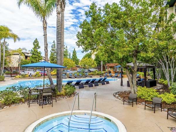 hot tub/jacuzzi/pool at Jefferson at Carmel Mountain Ranch Apartments