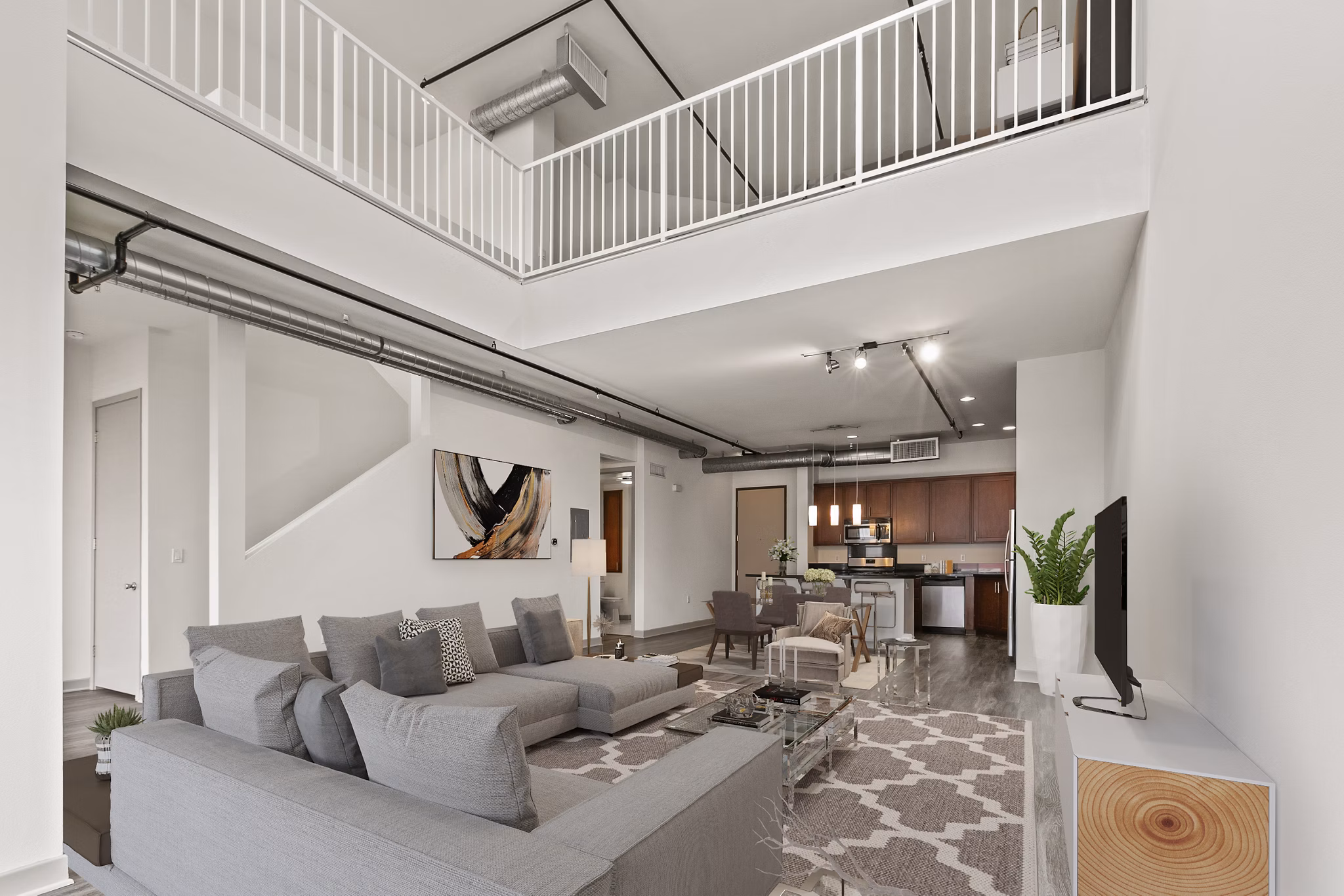 clubhouse at San Pedro Bank Lofts Apartments 