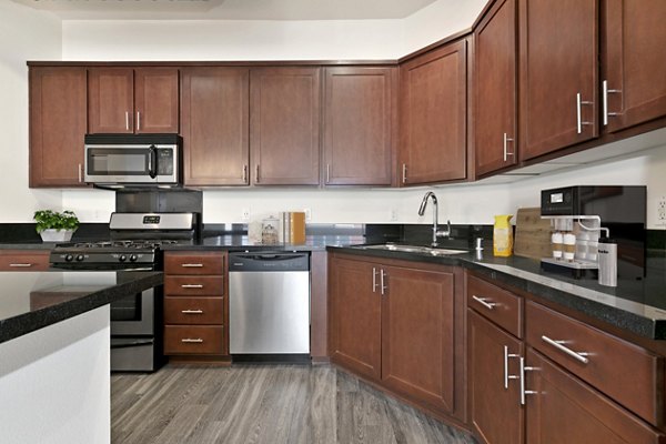 kitchen at San Pedro Bank Lofts