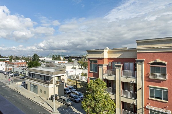 view at San Pedro Bank Lofts