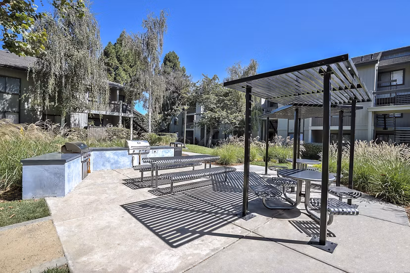 patio at The Dutton Apartments