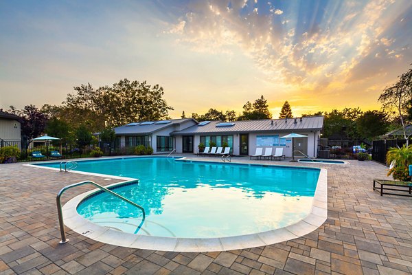 pool at The Dutton Apartments