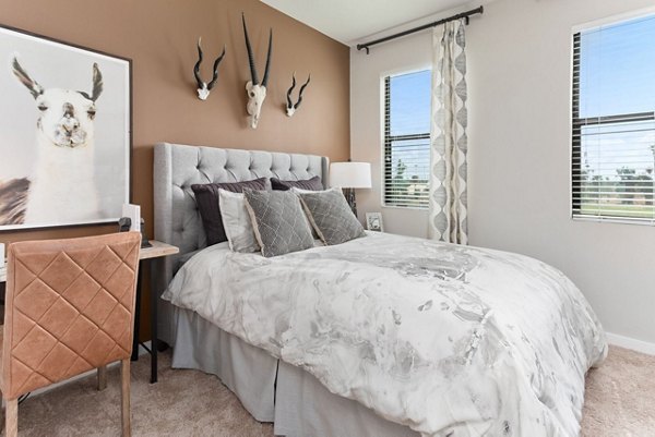 bedroom at Summit at San Marcos Apartments
