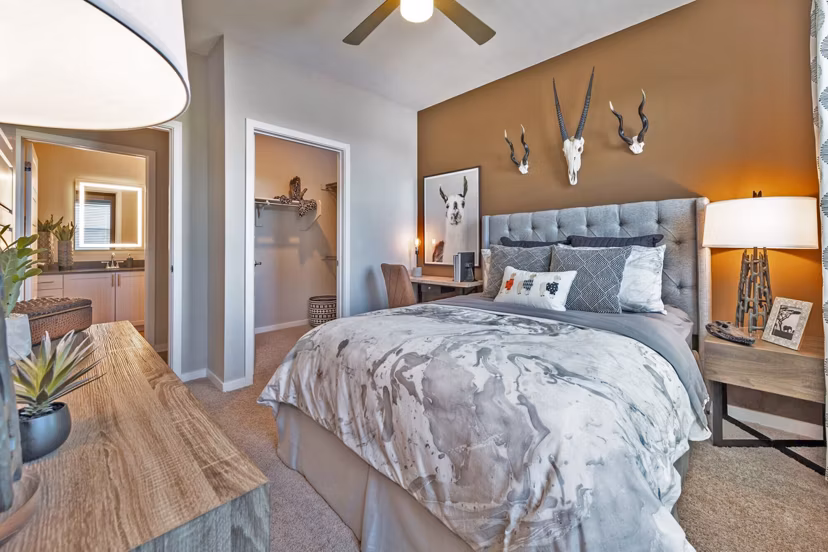 bedroom at Summit at San Marcos Apartments