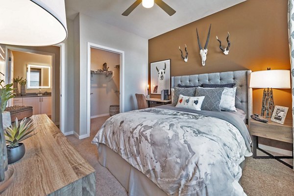 bedroom at Summit at San Marcos Apartments